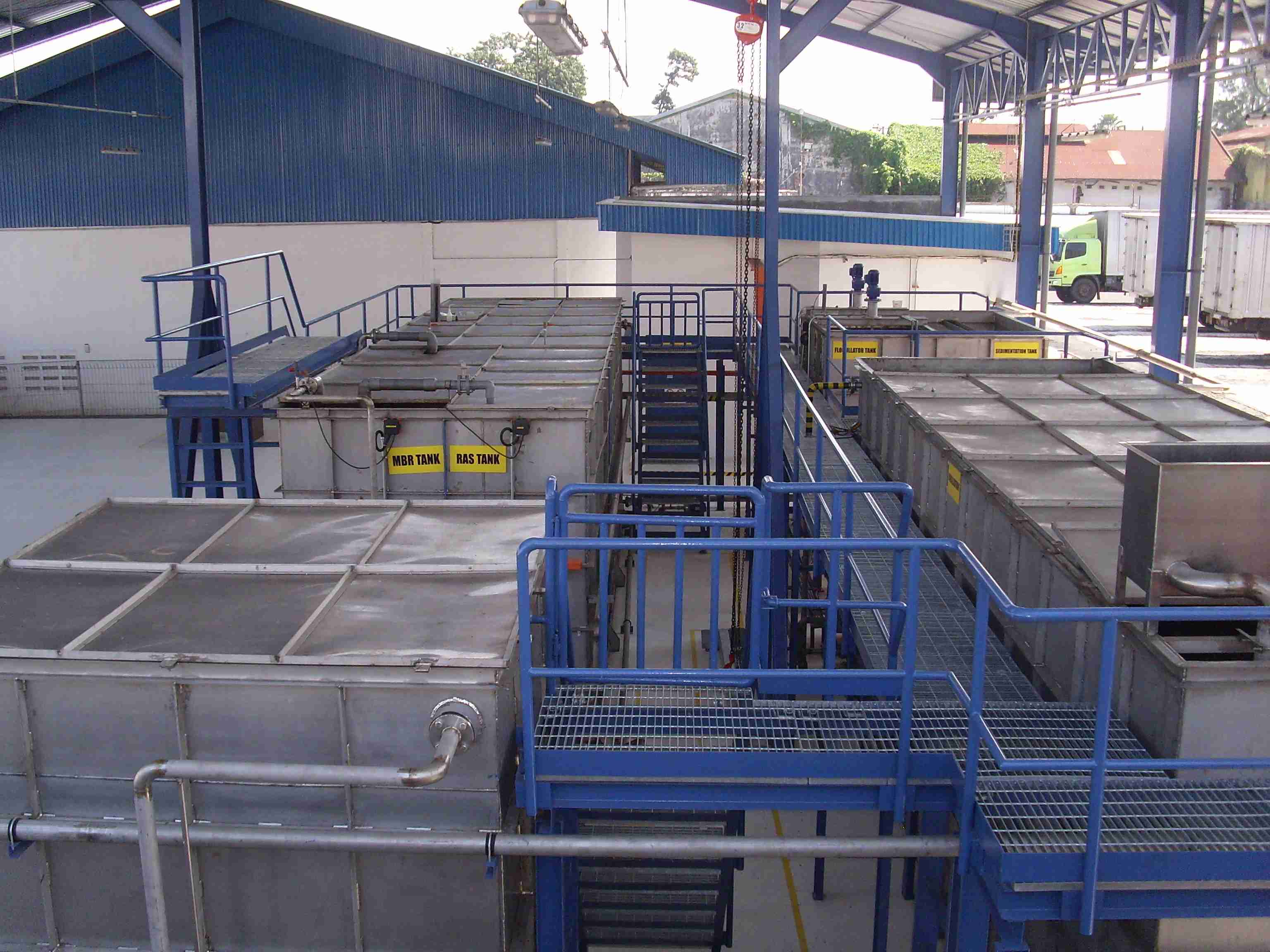 wastewater treatment plant in indonesia