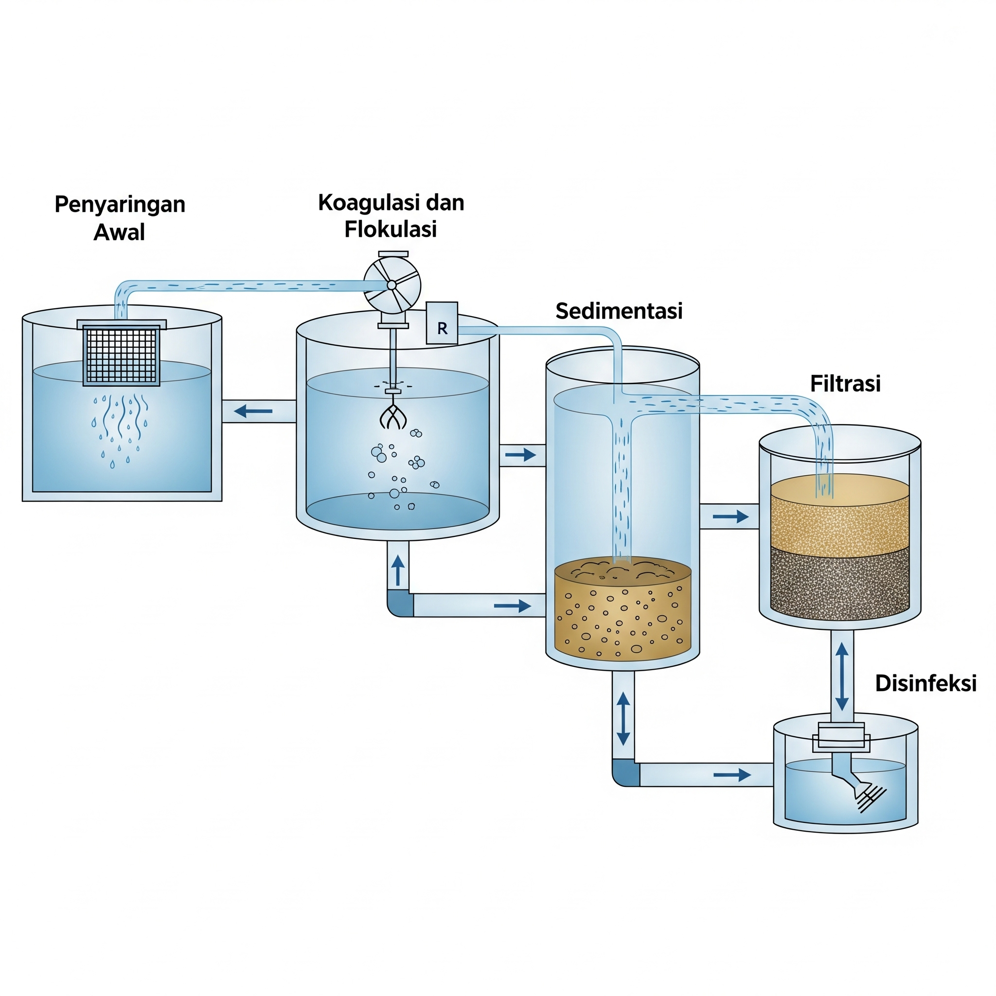 proses water treatment plant
